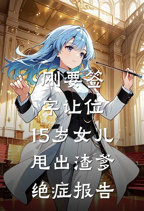 刚要签字让位，15岁女儿甩出渣爹绝症报告