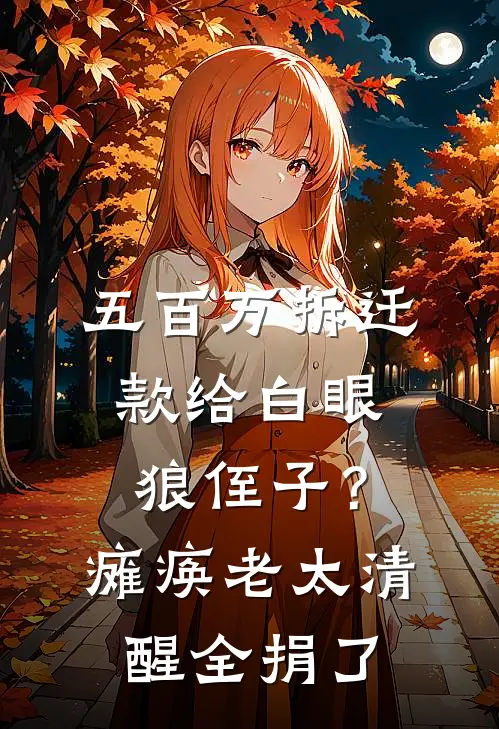 五百万拆迁款给白眼狼侄子？瘫痪老太清醒全捐了