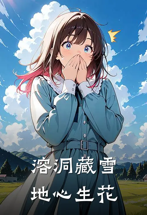 溶洞藏雪，地心生花