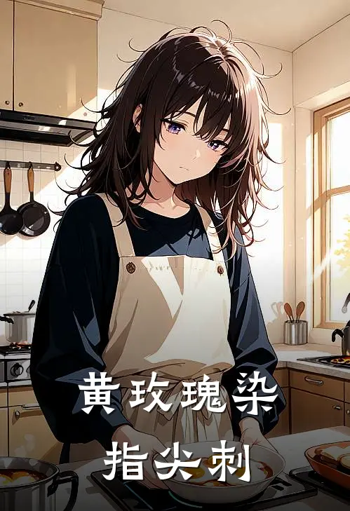 黄玫瑰染指尖刺
