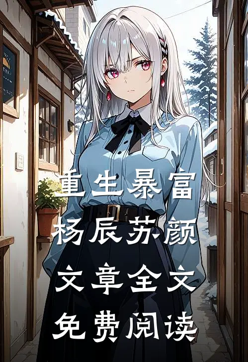 重生暴富杨辰苏颜文章全文免费阅读