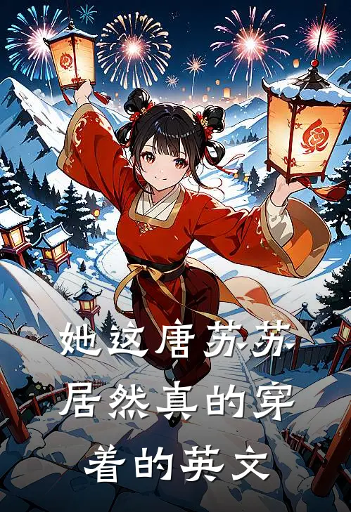 她这唐苏苏居然真的穿着的英文