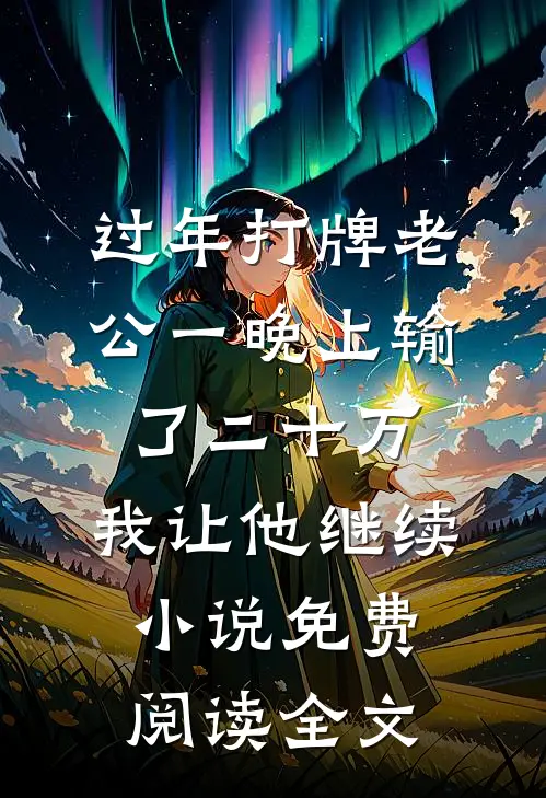 过年打牌老公一晚上输了二十万，我让他继续小说免费阅读全文