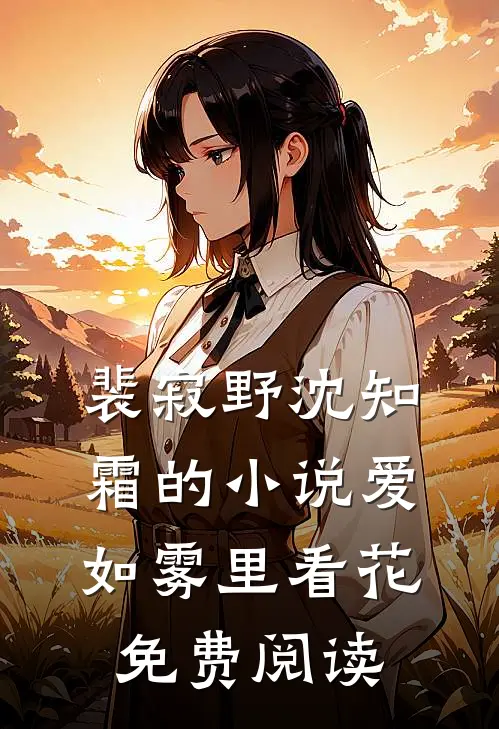 裴寂野沈知霜的小说爱如雾里看花免费阅读