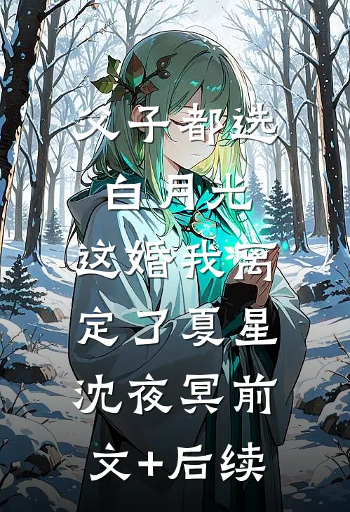 父子都选白月光，这婚我离定了夏星沈夜冥前文+后续