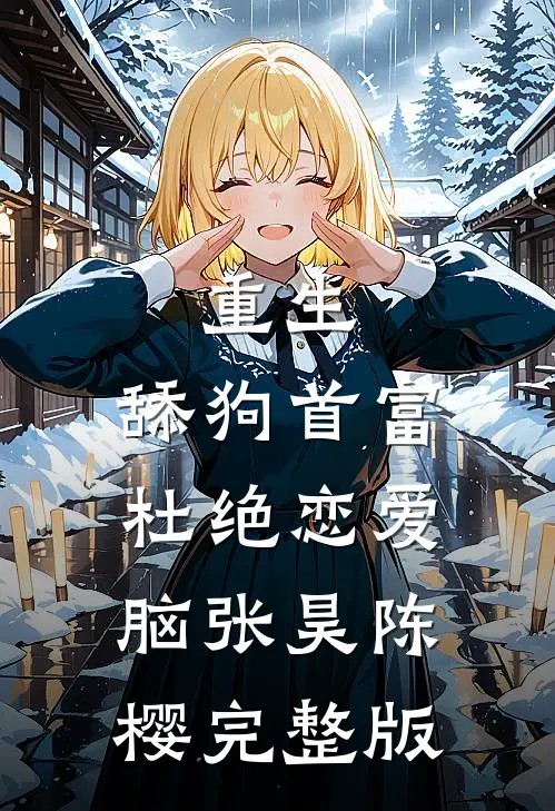 重生：舔狗首富杜绝恋爱脑张昊陈樱完整版
