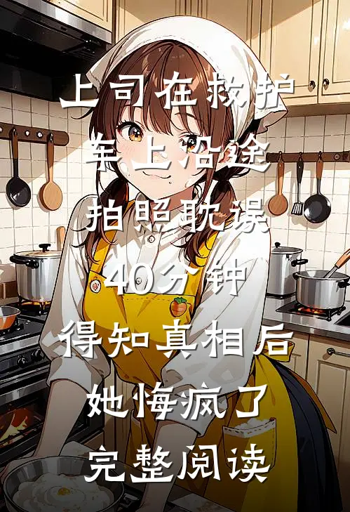 上司在救护车上沿途拍照耽误40分钟，得知真相后她悔疯了完整阅读