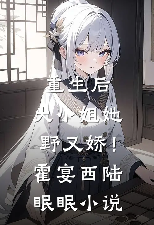 重生后，大小姐她野又娇！霍宴西陆眠眠小说