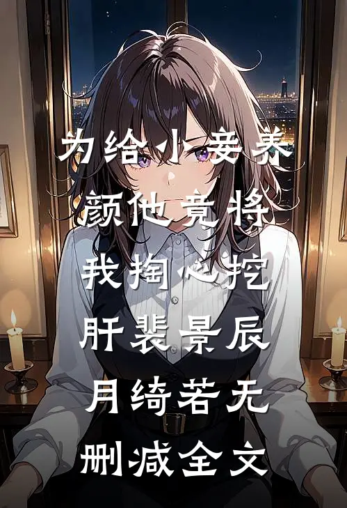 为给小妾养颜他竟将我掏心挖肝裴景辰月绮若无删减全文