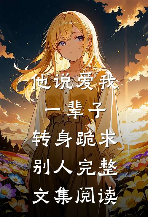 他说爱我一辈子，转身跪求别人完整文集阅读