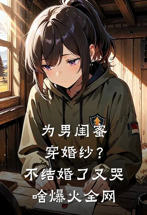 为男闺蜜穿婚纱？不结婚了又哭啥爆火全网