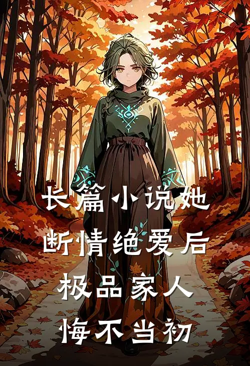 长篇小说她断情绝爱后，极品家人悔不当初