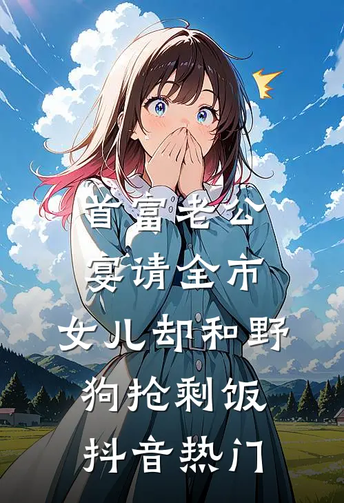 首富老公宴请全市，女儿却和野狗抢剩饭抖音热门