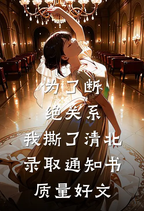 为了断绝关系，我撕了清北录取通知书质量好文