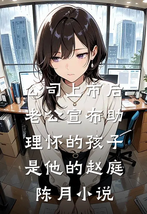 公司上市后，老公宣布助理怀的孩子是他的赵庭陈月小说