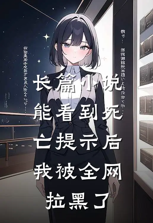 长篇小说能看到死亡提示后，我被全网拉黑了