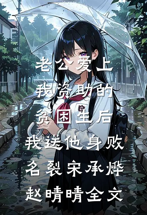 老公爱上我资助的贫困生后，我送他身败名裂宋承烨赵晴晴全文