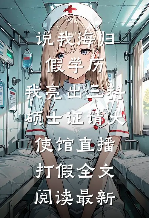 说我海归假学历，我亮出三料硕士证请大使馆直播打假全文阅读最新
