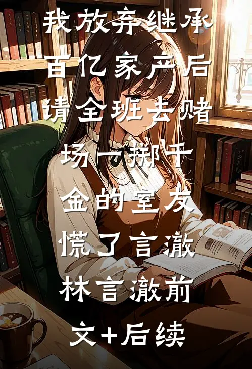 我放弃继承百亿家产后，请全班去赌场一掷千金的室友慌了言澈林言澈前文+后续