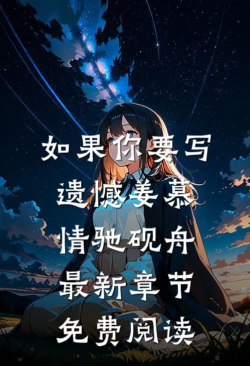 如果你要写遗憾姜慕情驰砚舟最新章节免费阅读