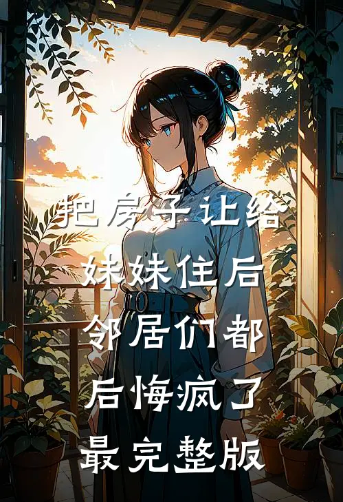 把房子让给妹妹住后，邻居们都后悔疯了最完整版