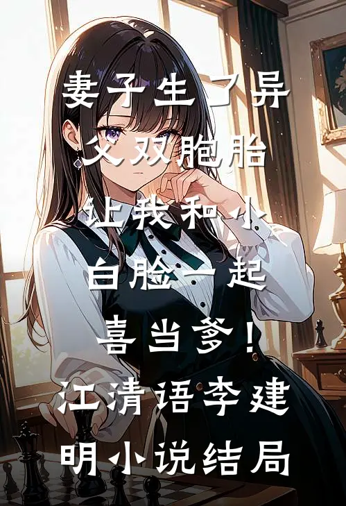 妻子生了异父双胞胎，让我和小白脸一起喜当爹！江清语李建明小说结局
